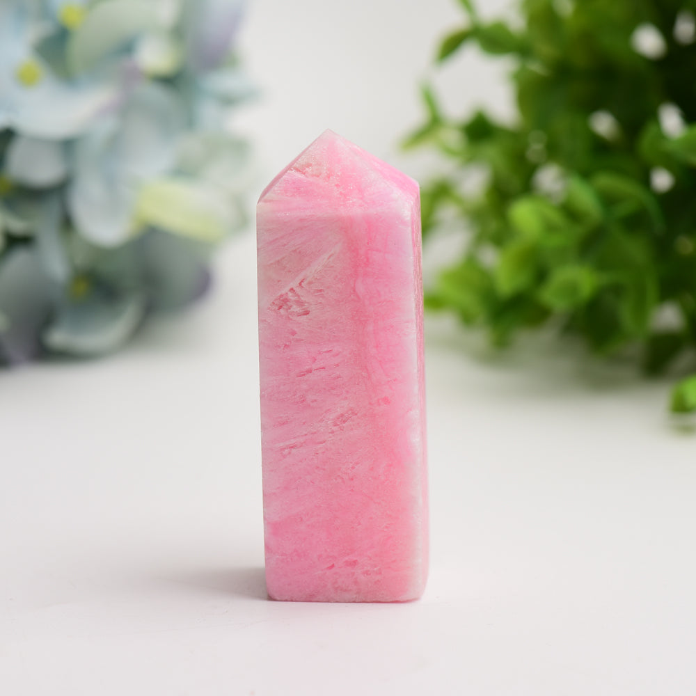 2.5"-3.5" Pink Aragonite Crystal Tower Crystal Healing Bulk Wholesale