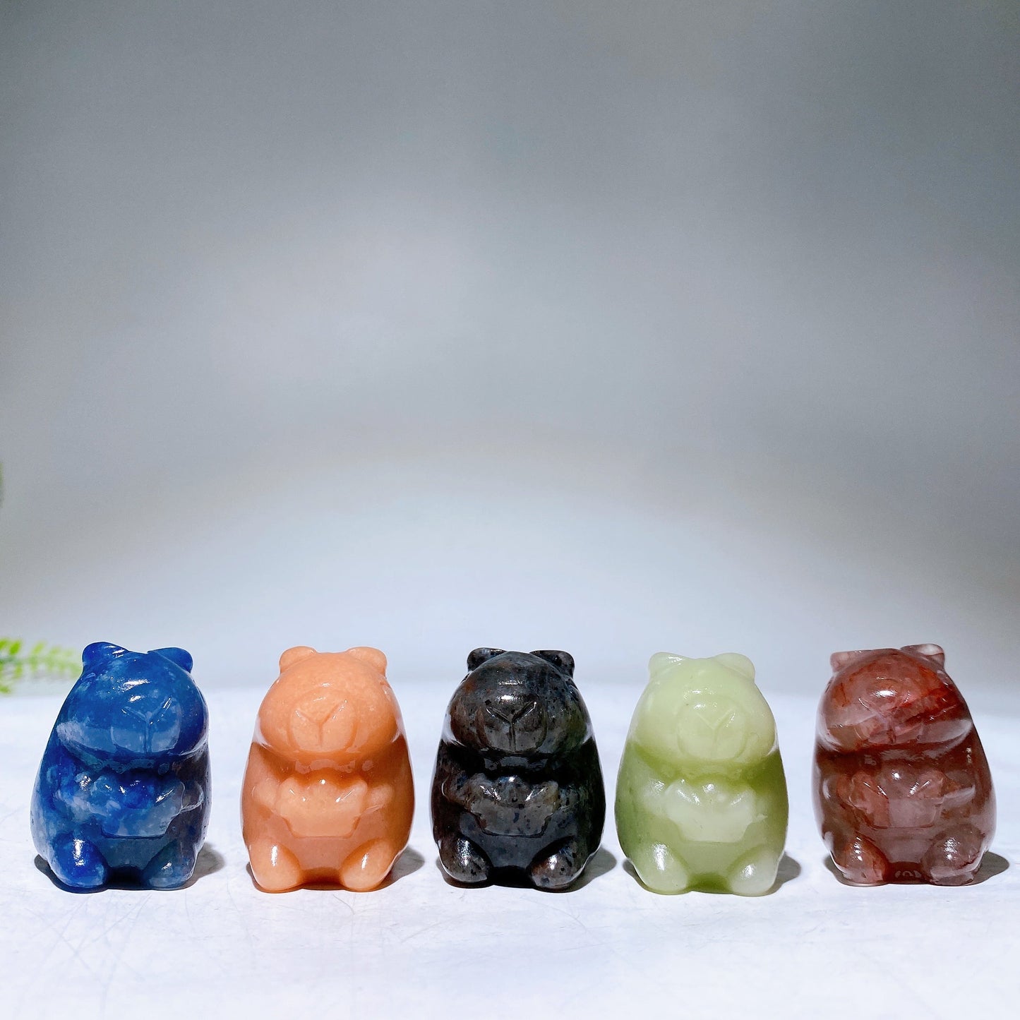 1.2" Natural Crystal Capybara Carving Wholesale