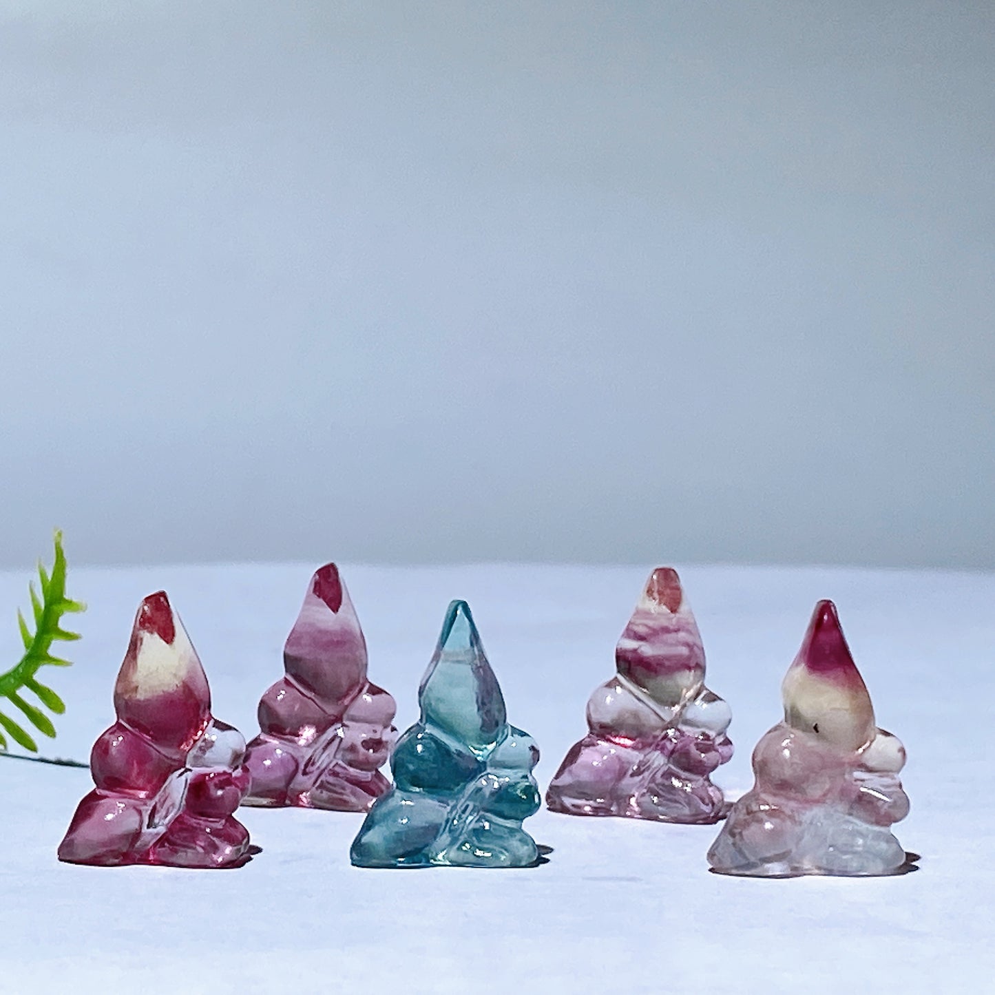 Mixed Mini Fluorite Carvings Bulk Wholesale