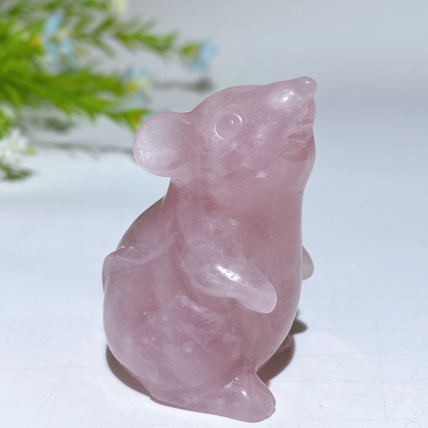 2.0" Crystal Mouse Carvings Crystal Healing Bulk Wholesale