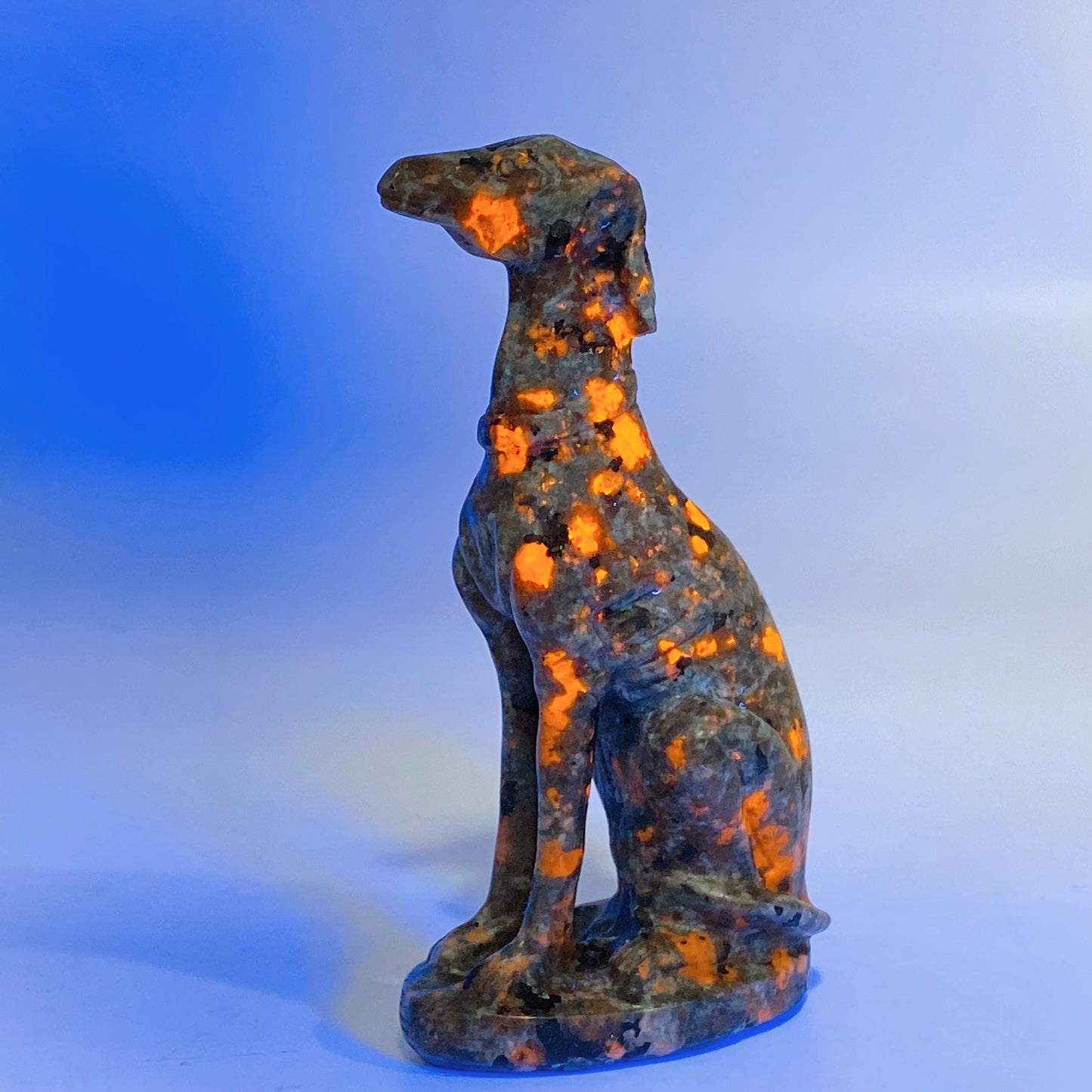 4.4" Crystal Dog Carving Crystal Healing Bulk Wholesale