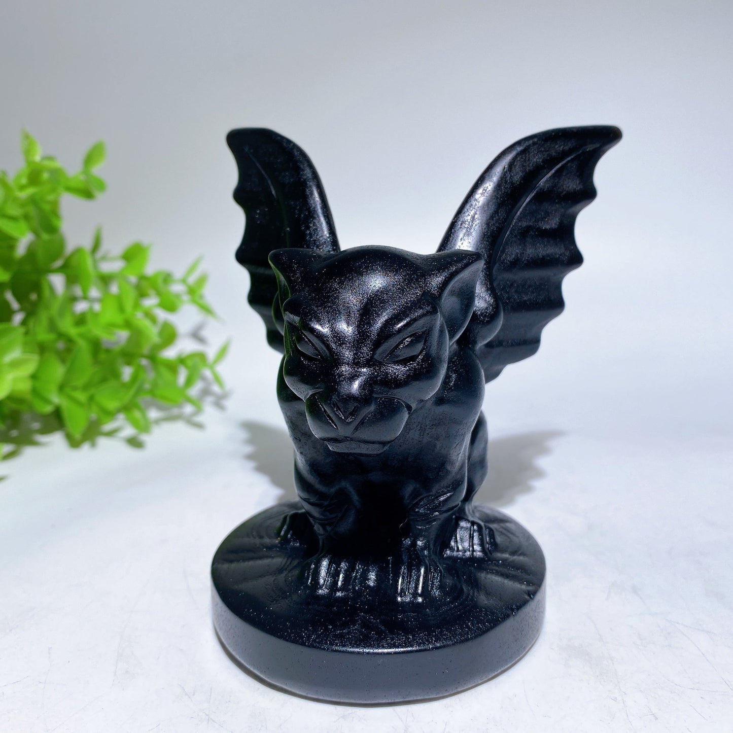 3.8" Crystal Gargoyle Carving Crystal Healing Bulk Wholesale
