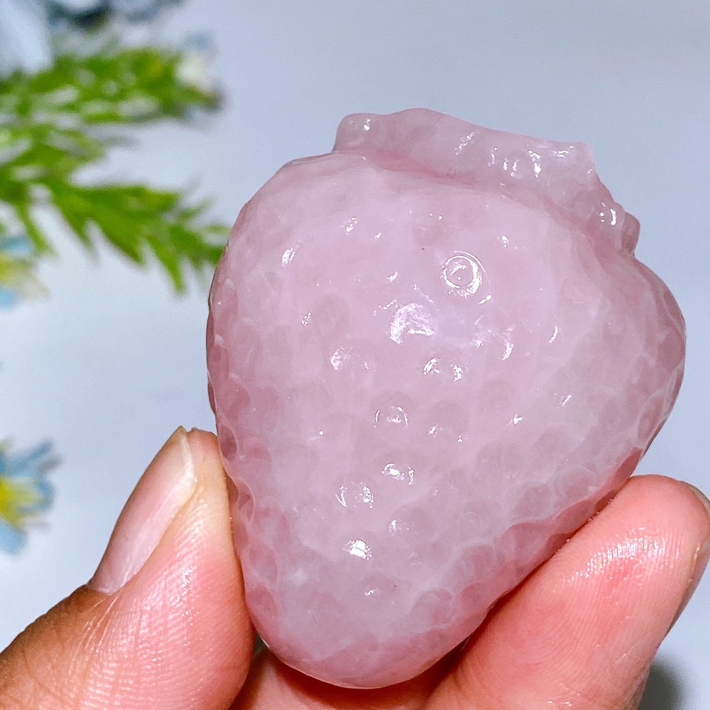 2.0" Crystal Strawberry Carving Crystal Healing Bulk Wholesale