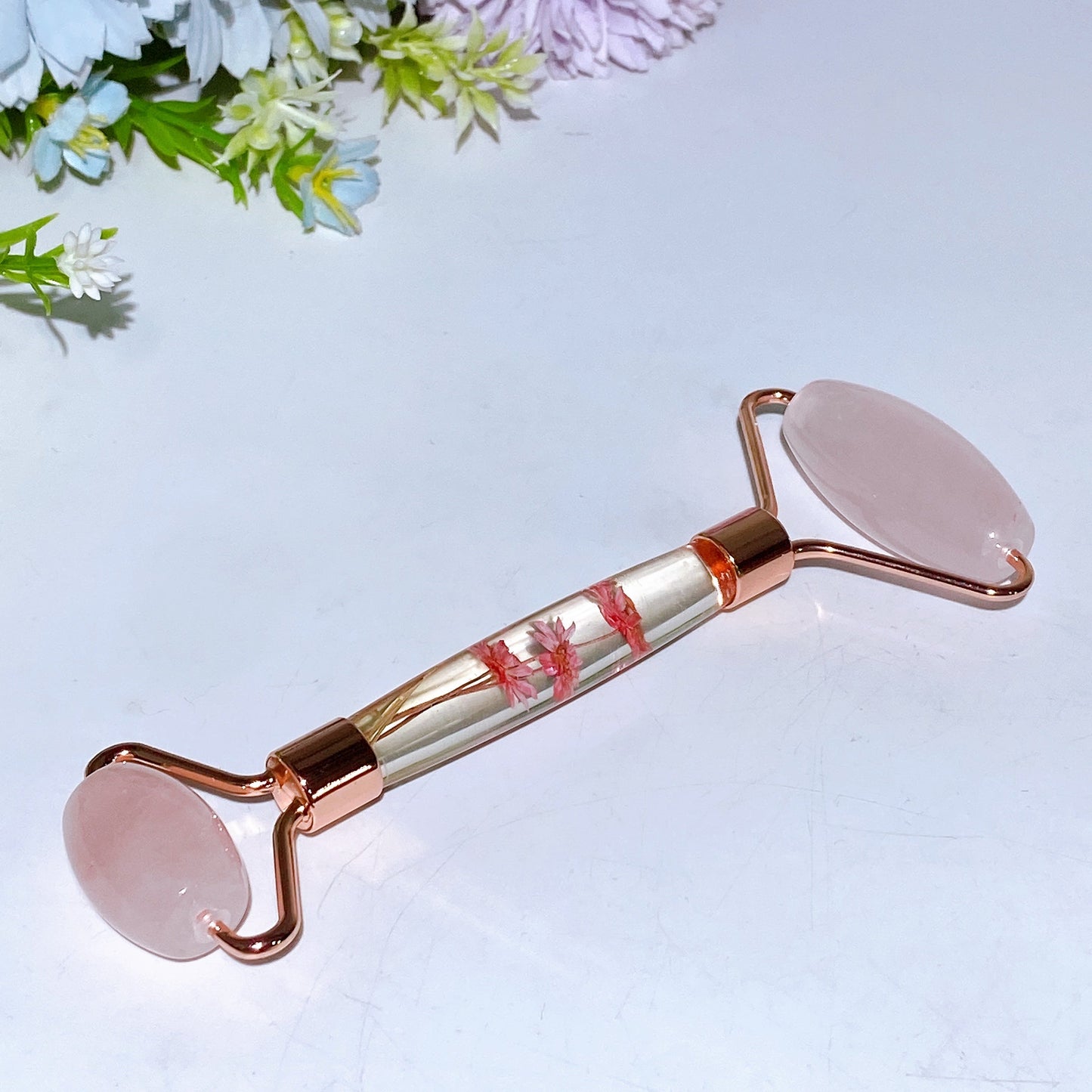 14cm Crystal Facial Roller Crystal Healing Bulk Wholesale