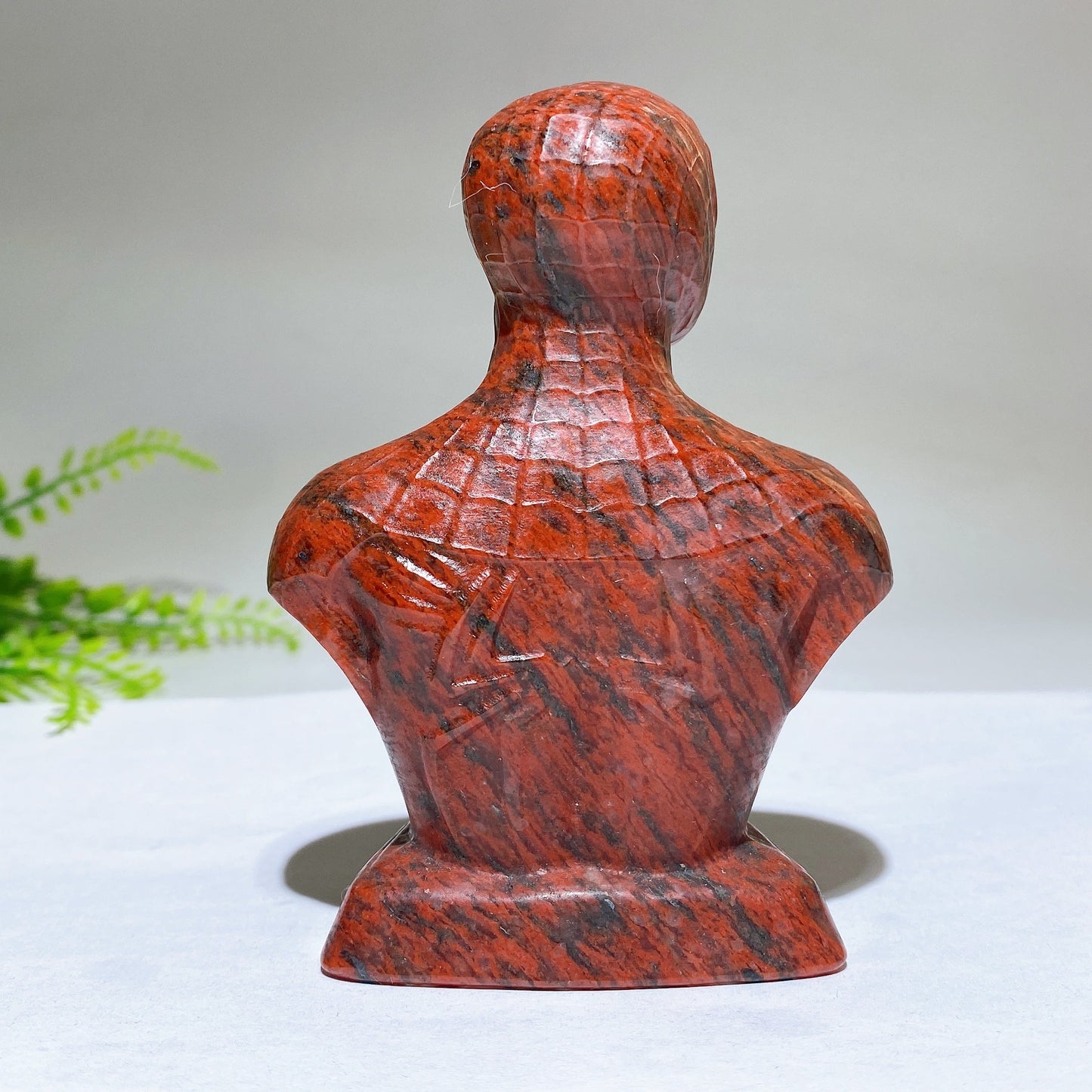 4.0" Natural Sesame Stone Spiderman Crystal Healing Carving Bulk Wholesale