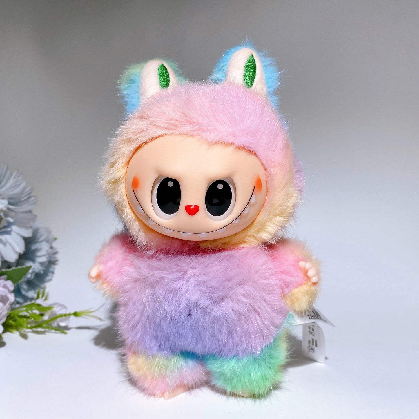 16cm Labubu Bag Hanging Key Chain Hanging Ornament Crystal Healing Bulk Wholesale