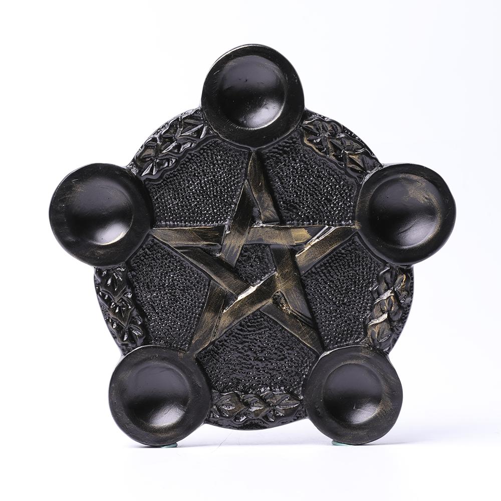 Resin Pentagram Plate Base