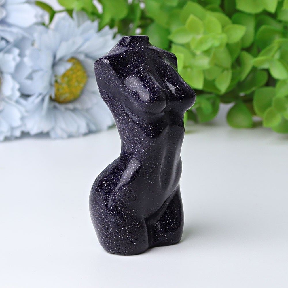 3" Blue Sandstone Model Carving Wholesale Crystals USA