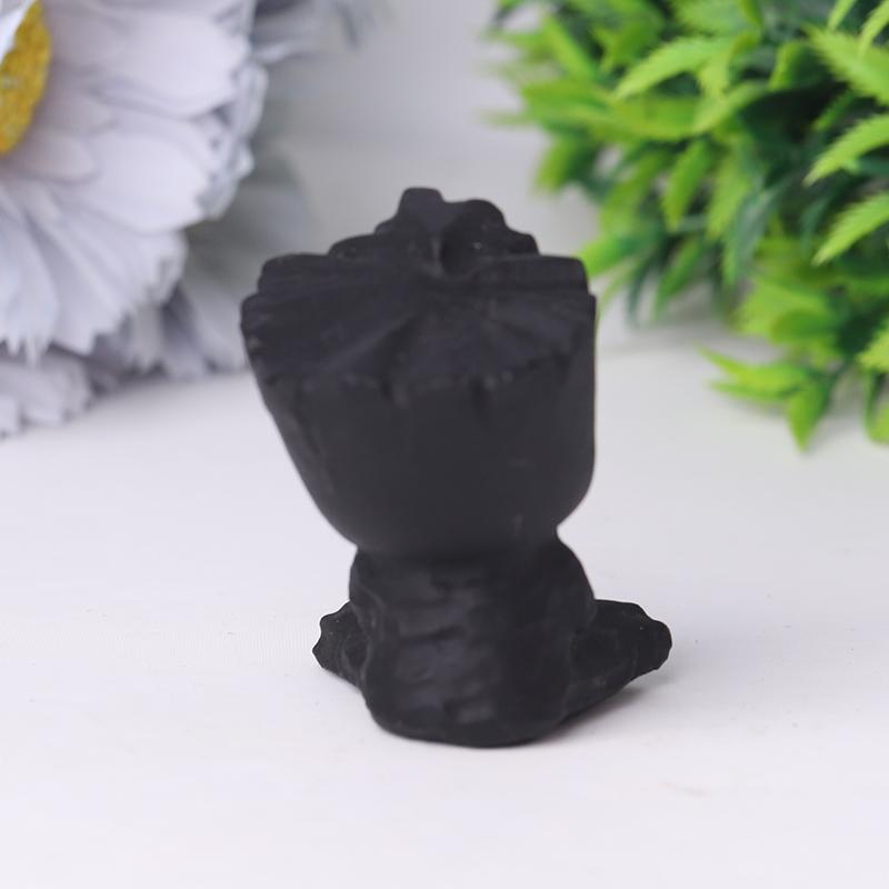 Black Obsidian Groot Crystal Carvings Wholesale Crystals USA