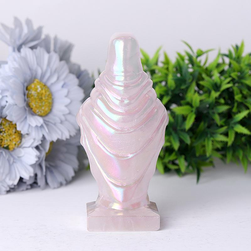 4.8" Aura Angel Sculpture Crystal Carvings Wholesale Crystals USA