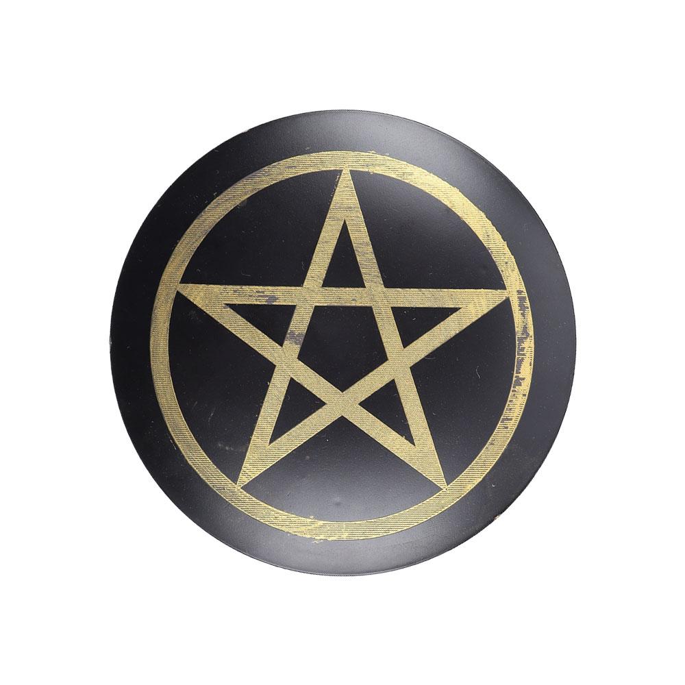 Black Metal Plate Stand