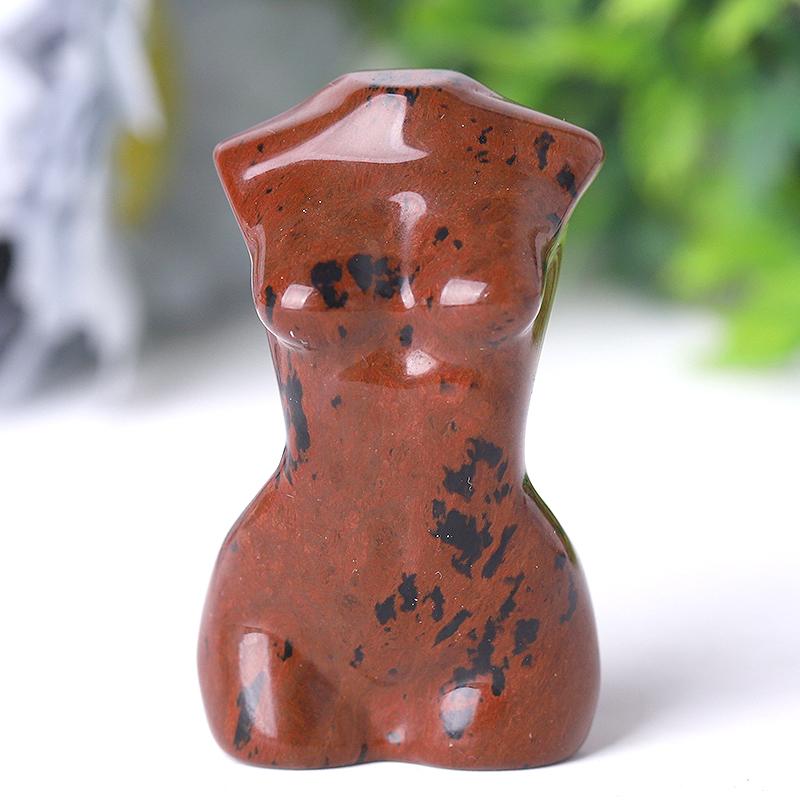 2“ Wholesale Crystal Tiny Model Statue Carved Goddess