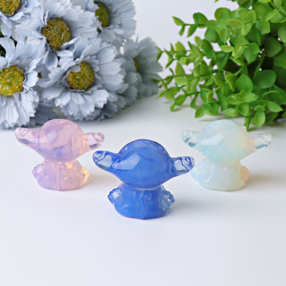 1.8" Elf Crystal Carvings Wholesale Crystals USA