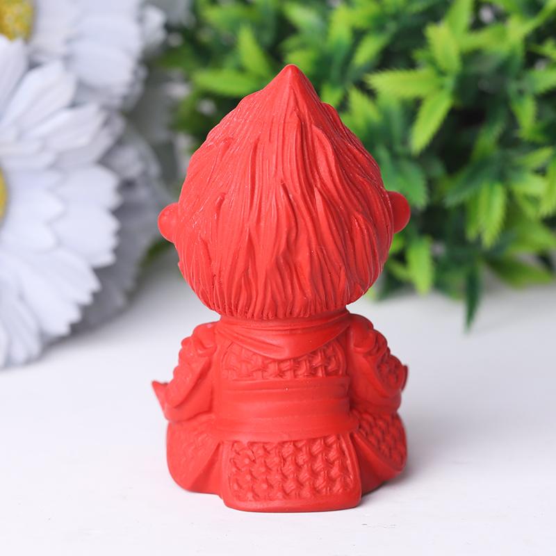 3.3" Cinnabar Great Sage Crystal Carvings Wholesale Crystals USA