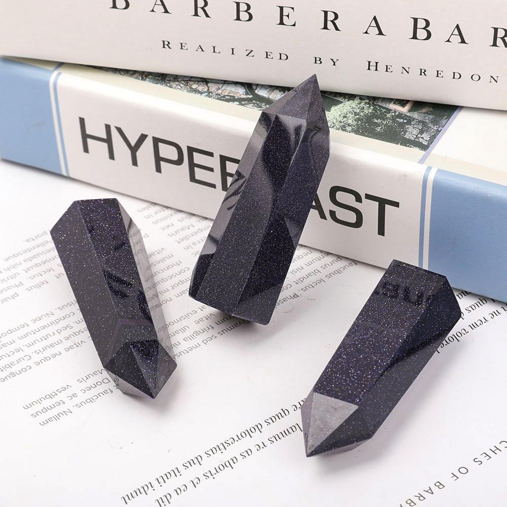 Blue Sandstone Crystal Points Wholesale Crystals USA