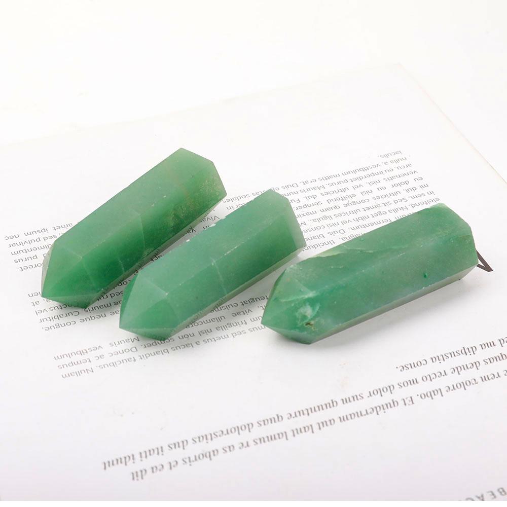 3" Green Aventurine Points Wholesale Crystals USA