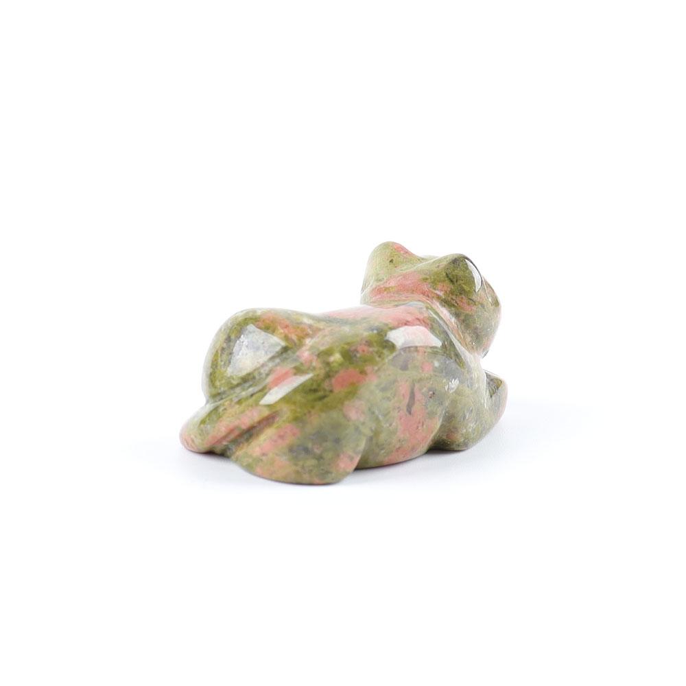 Unakite Crystal Carving Cat Wholesale Crystals USA