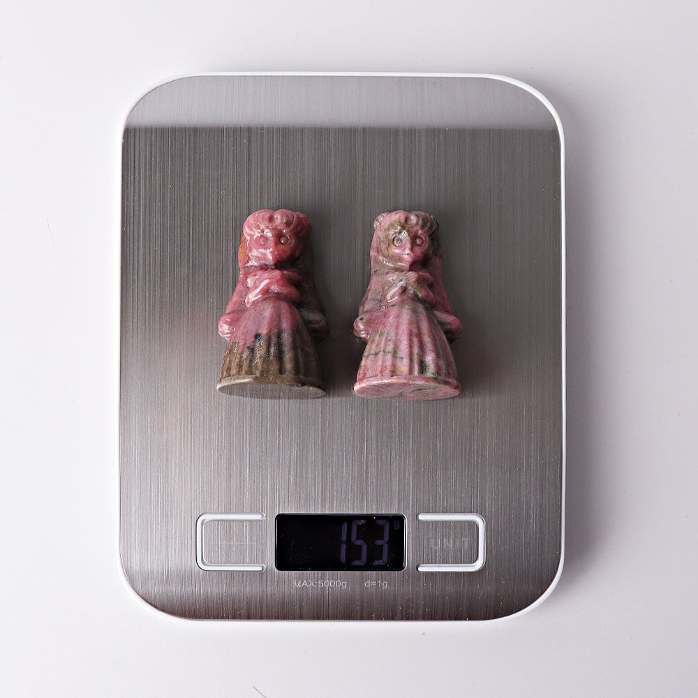 2.3" Rhodonite Princess Serenity Crystal Carvings Wholesale Crystals USA