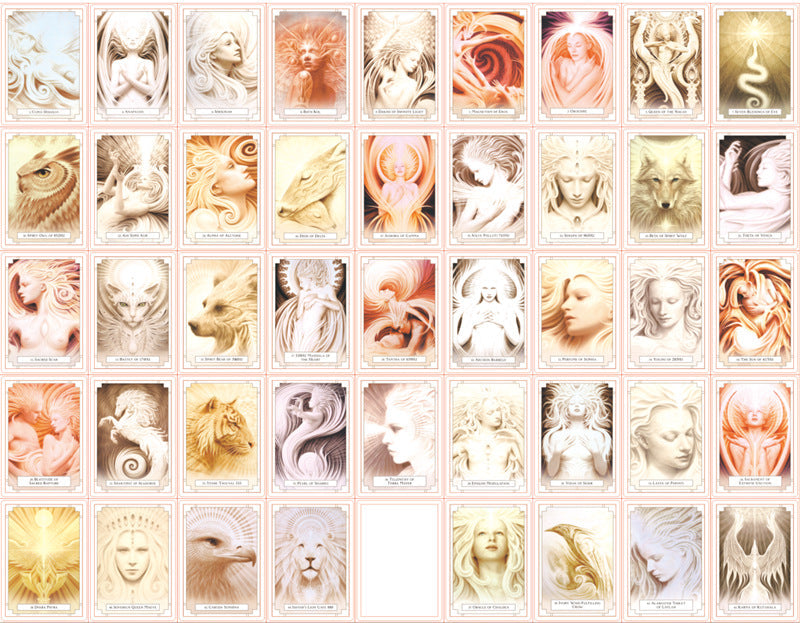 White Light Oracle Cards Bulk Wholesale Crystals USA