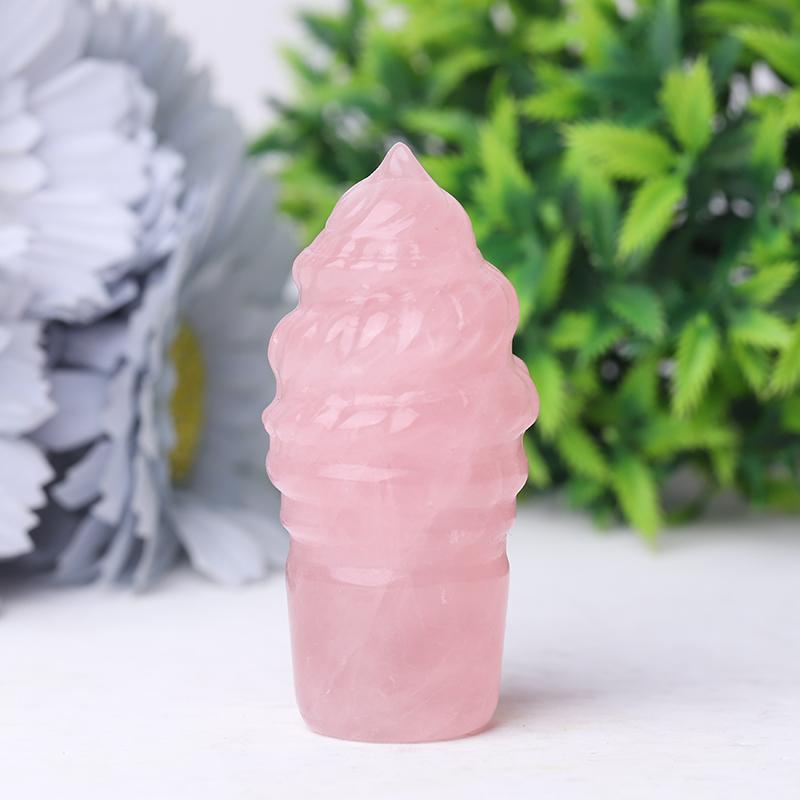 2.75" Ice Cream Crystal Carvings Wholesale Crystals USA