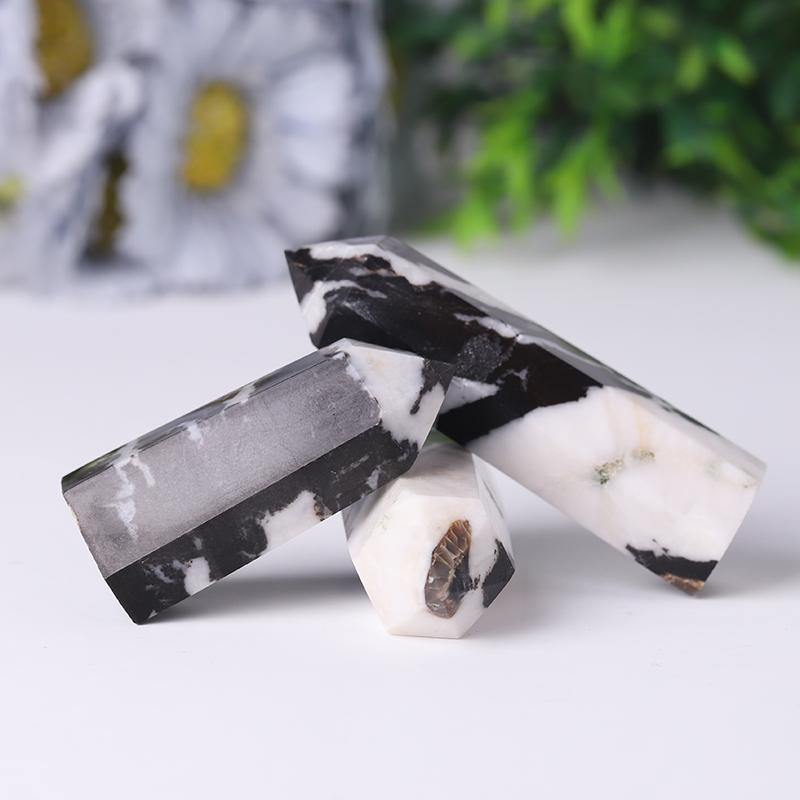 Natural Zebra Jasper Point for Sale Healing Tower Wholesale Crystals USA
