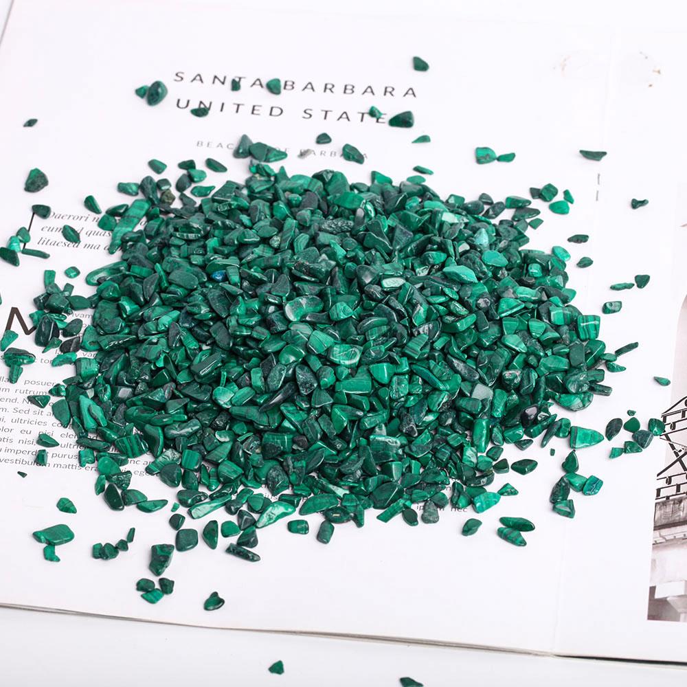 0.1kg Malachite Crystal Chips Wholesale Crystals USA