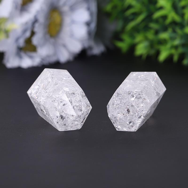 Crack Clear Quartz Point Healing Tower Wholesale Crystals USA