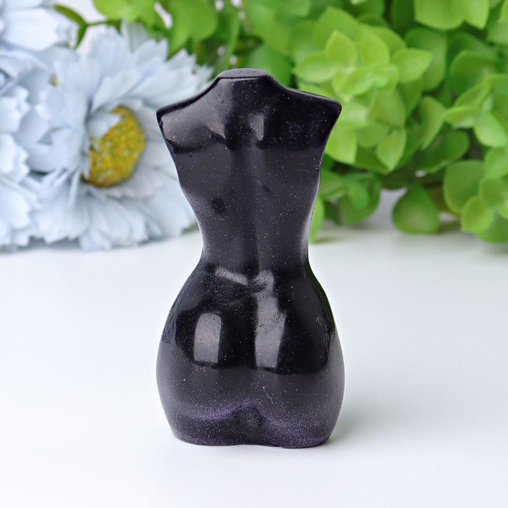 3" Blue Sandstone Model Carving Wholesale Crystals USA