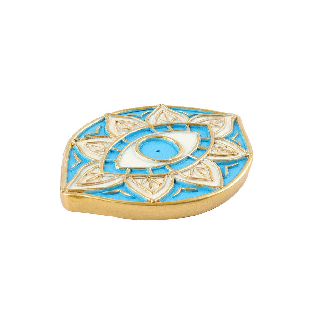Resin Eye Shape Plate Incense Holder