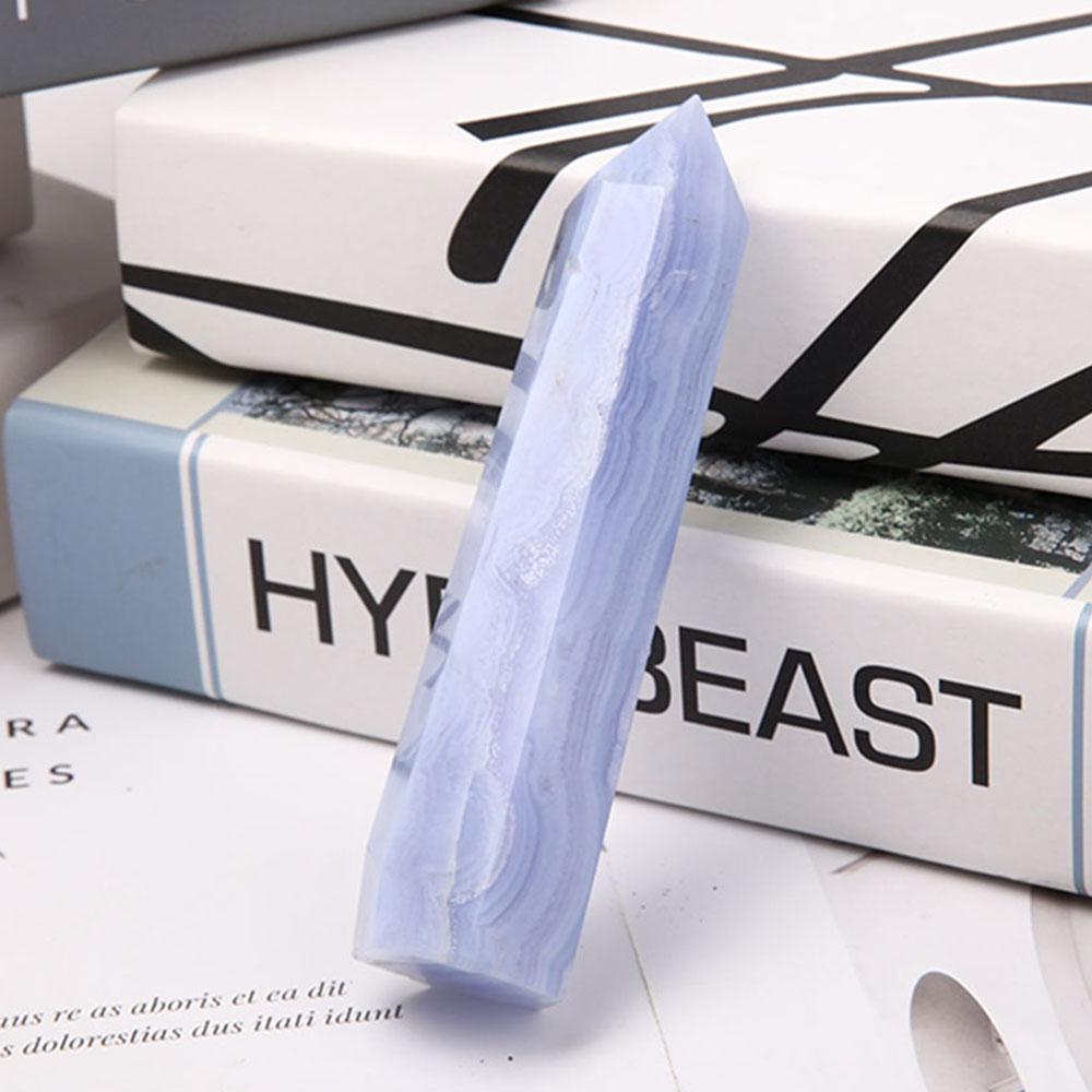 Blue Lace Agate Point Wholesale Crystals USA