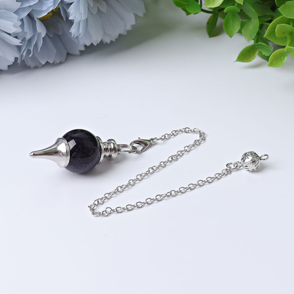 9" Round Crystal Pendulum Wholesale Crystals USA