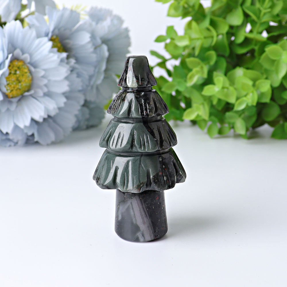 3" Fir Tree Crystal Carvings for Christmas Wholesale Crystals USA