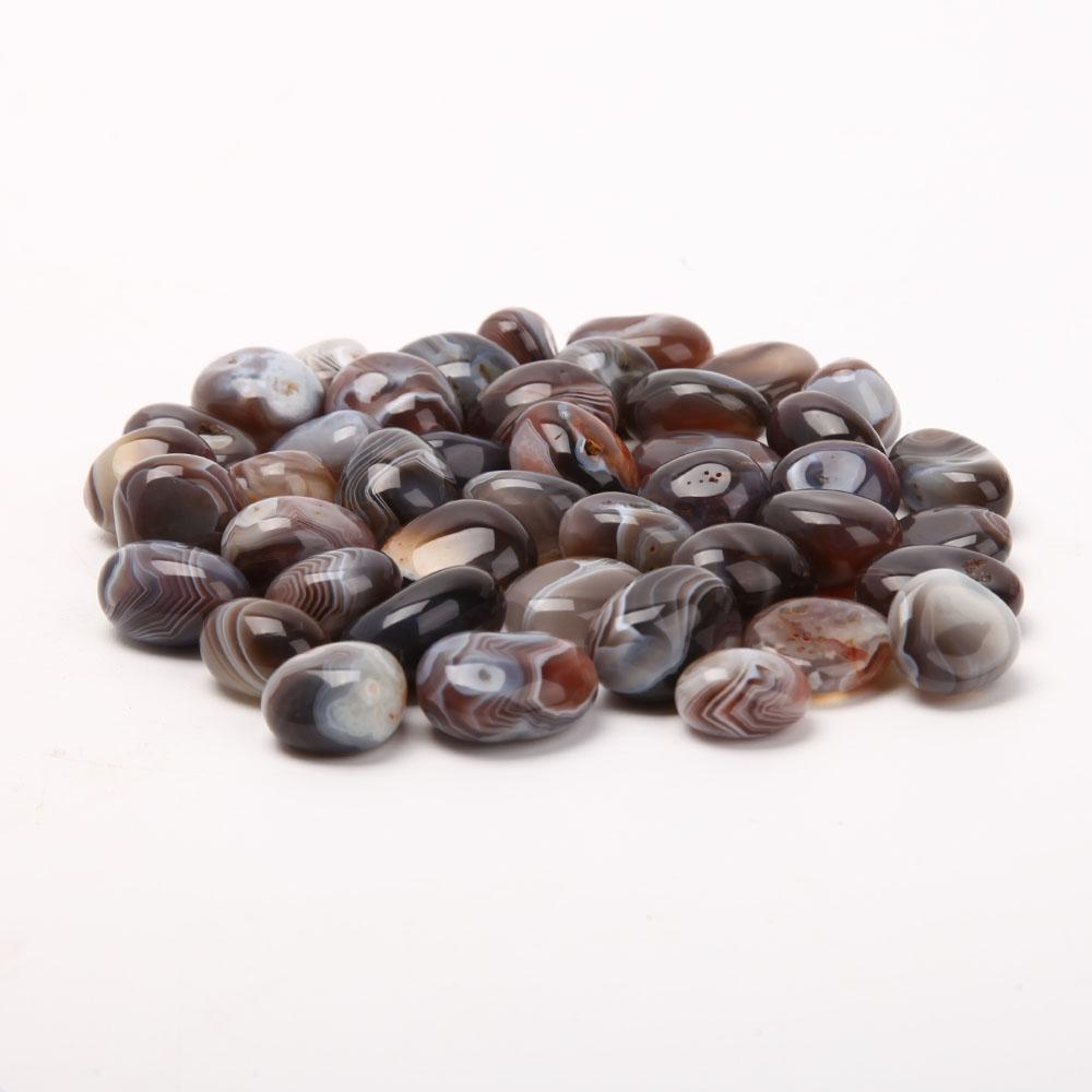 0.1kg Black Sardonyx Tumbled Stone 0.5kg Wholesale Crystals USA