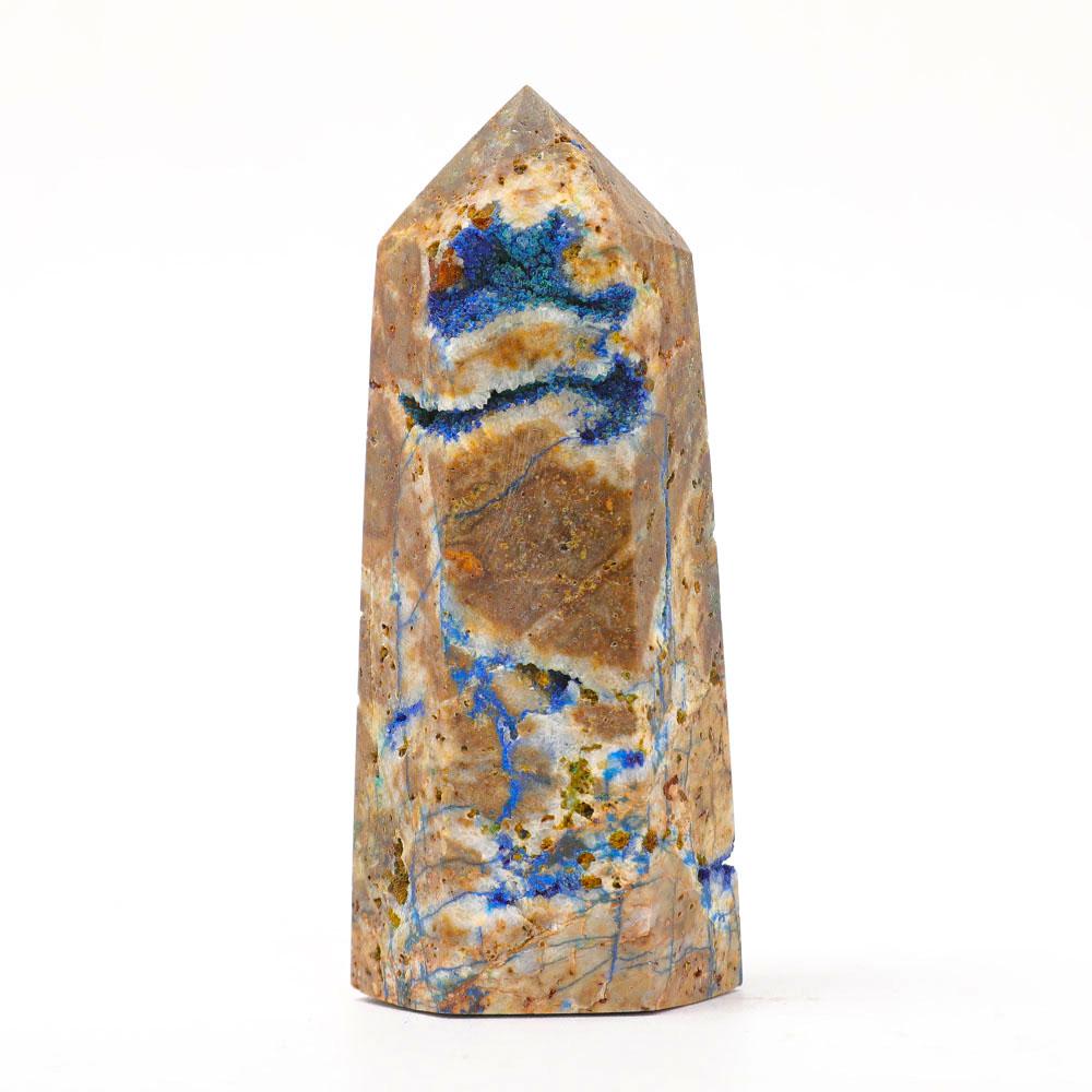 Set of 2 Azurite Points Wholesale Crystals USA