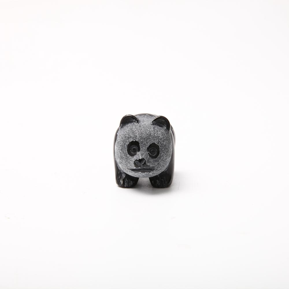 Hand Carved Obsidian Panda Wholesale Crystals USA