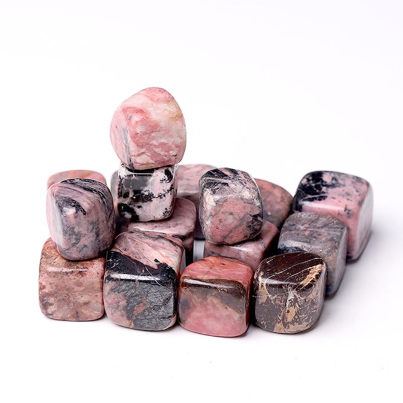 0.1kg 20mm-25mm Rhodonite Cubes Wholesale Crystals USA