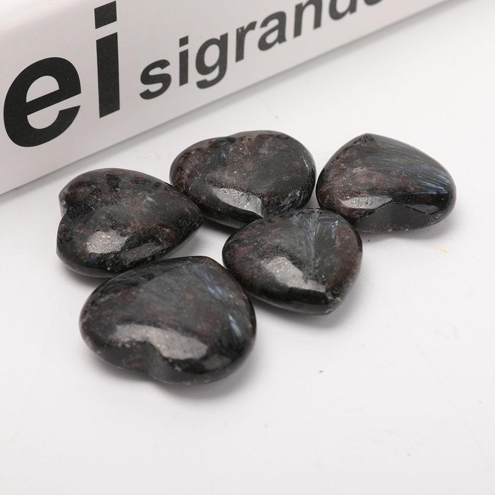 Astrophylite Heart Shape Carvings Wholesale Crystals USA