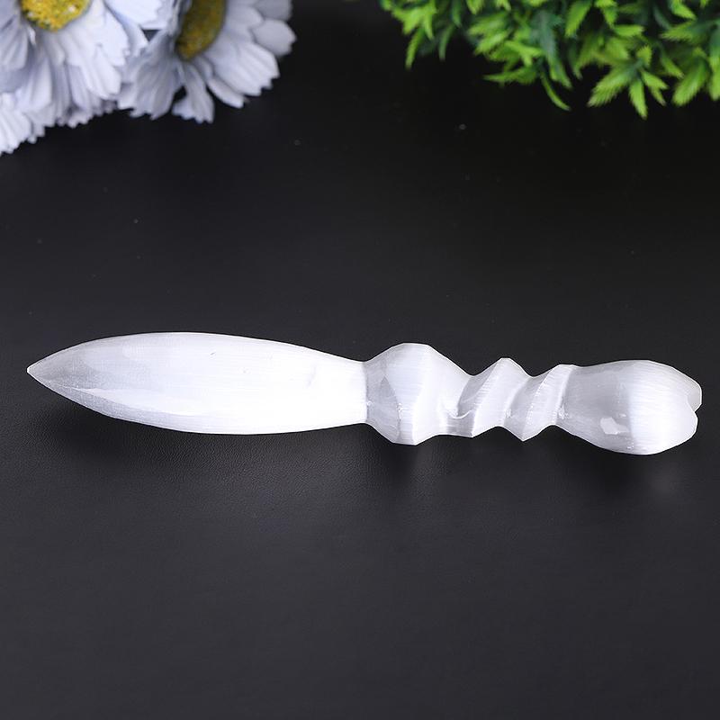7" Selenite Dagger