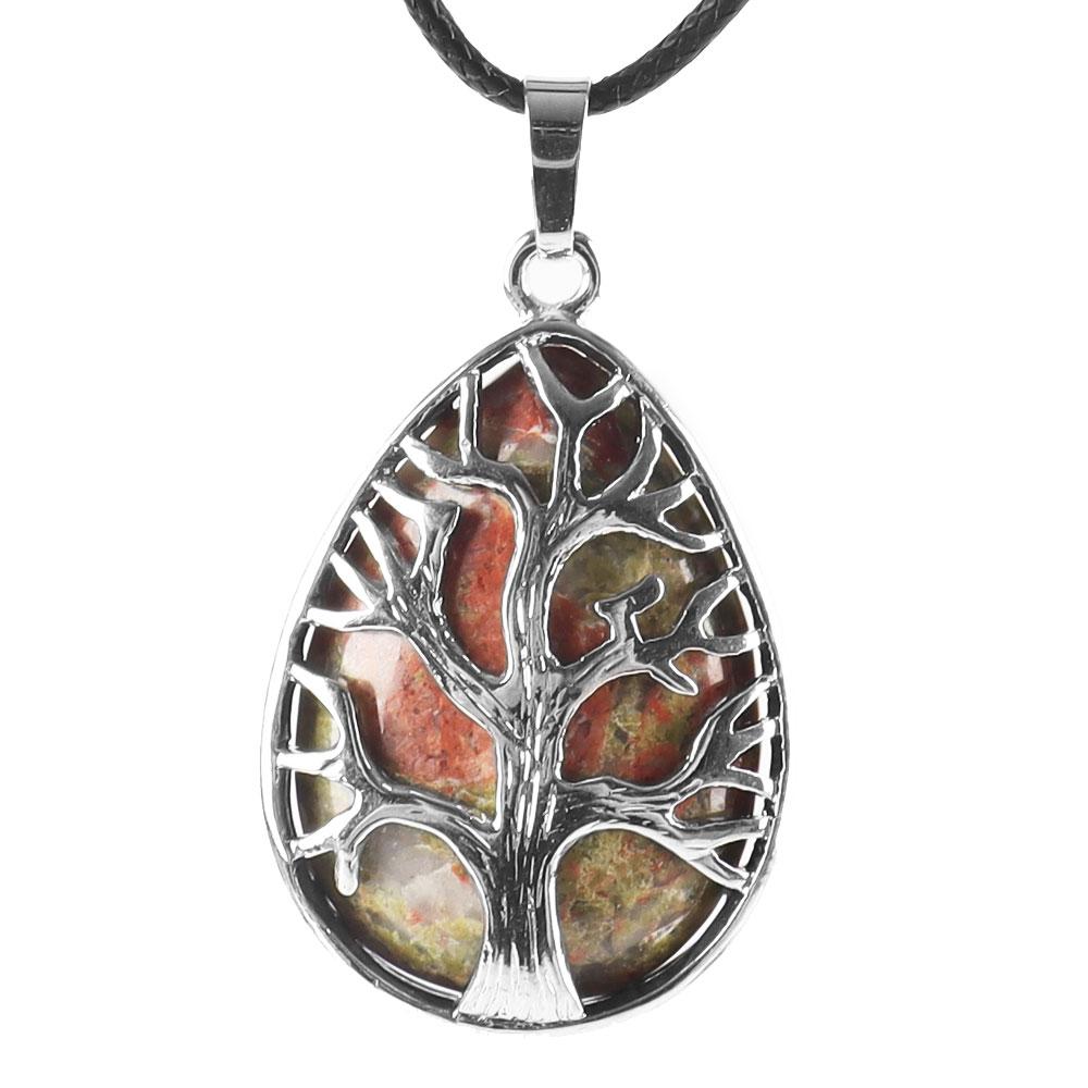 Tree of Life Amethsyt Pendant Crystals Quartz Jewelry Wholesale Crystals USA