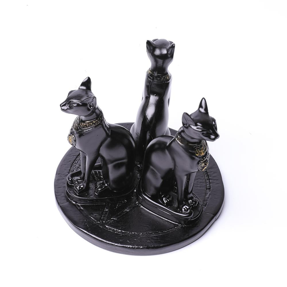 Lucky Cat Statue Resin Stand