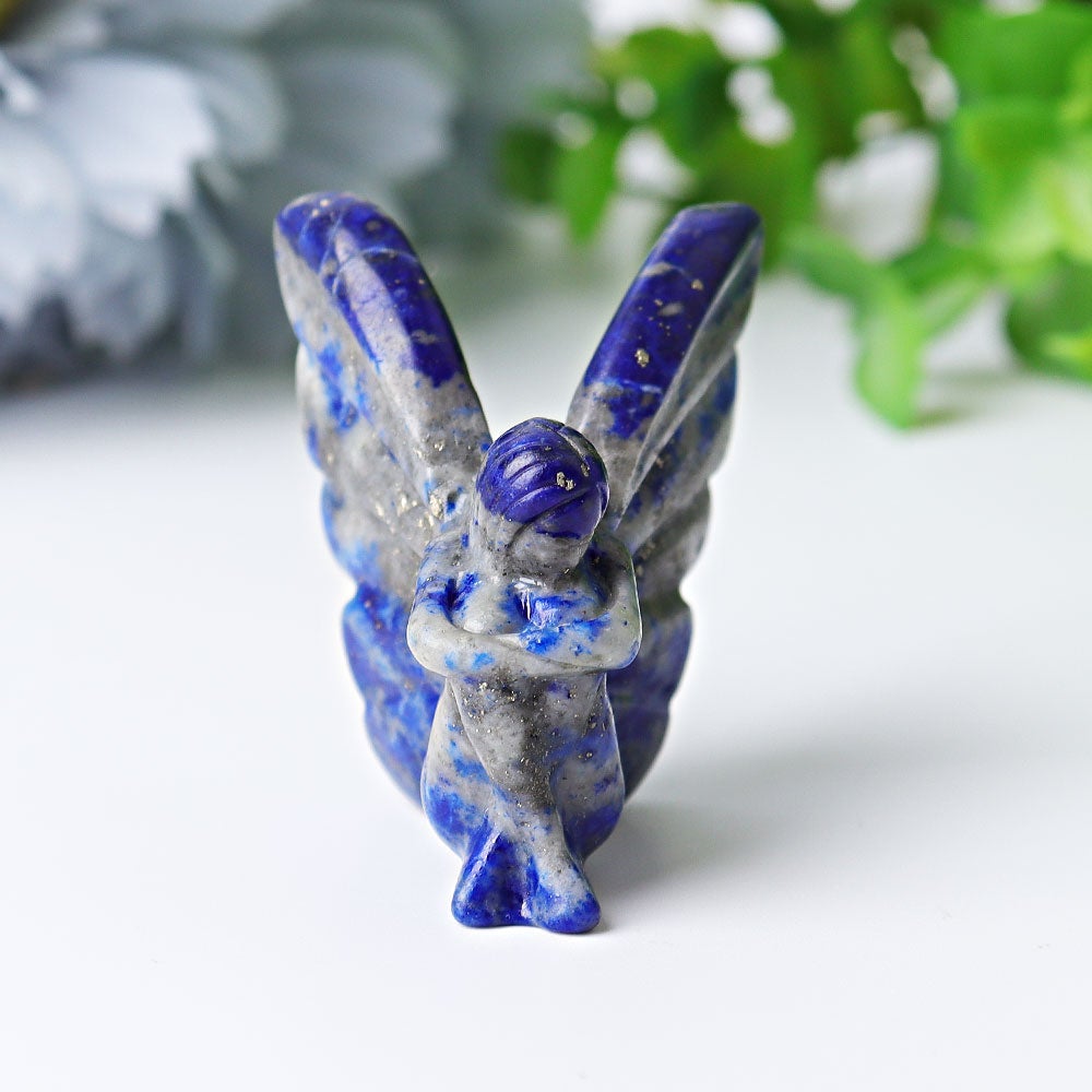 1.5" Lapis Fairy Crystal Carvings Wholesale Crystals USA