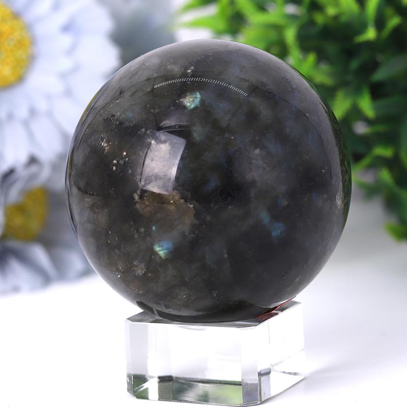 2.0"-4.0" Labradorite Sphere Wholesale Crystals USA