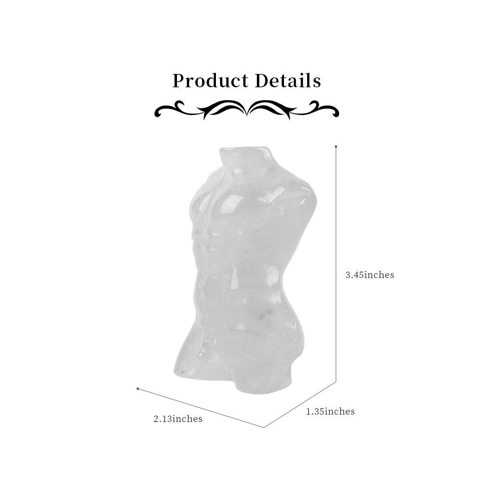 Rose Quartz Crystal Carving Model Figurine Wholesale Crystals USA