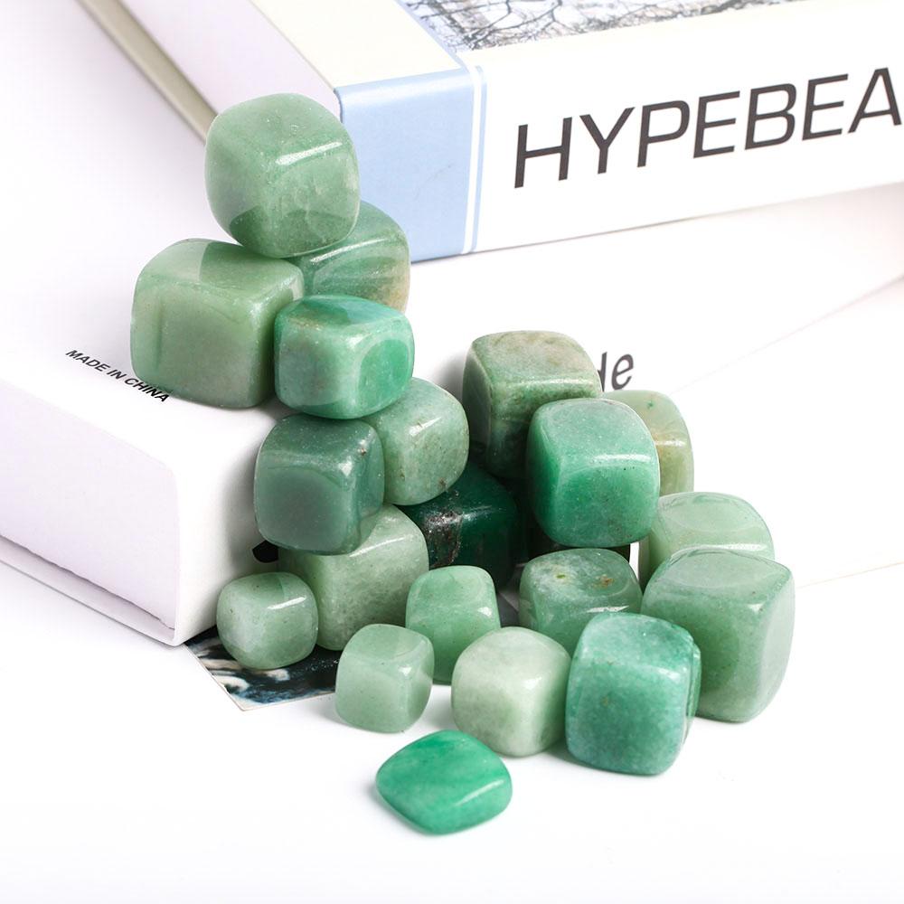 0.1kg Green Aventurine Crystal Cubes Wholesale Crystals USA