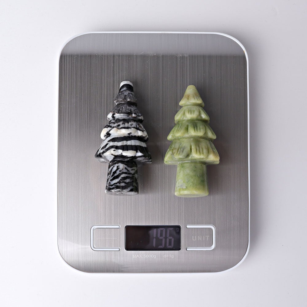 3" Fir Tree Crystal Carvings for Christmas Wholesale Crystals USA