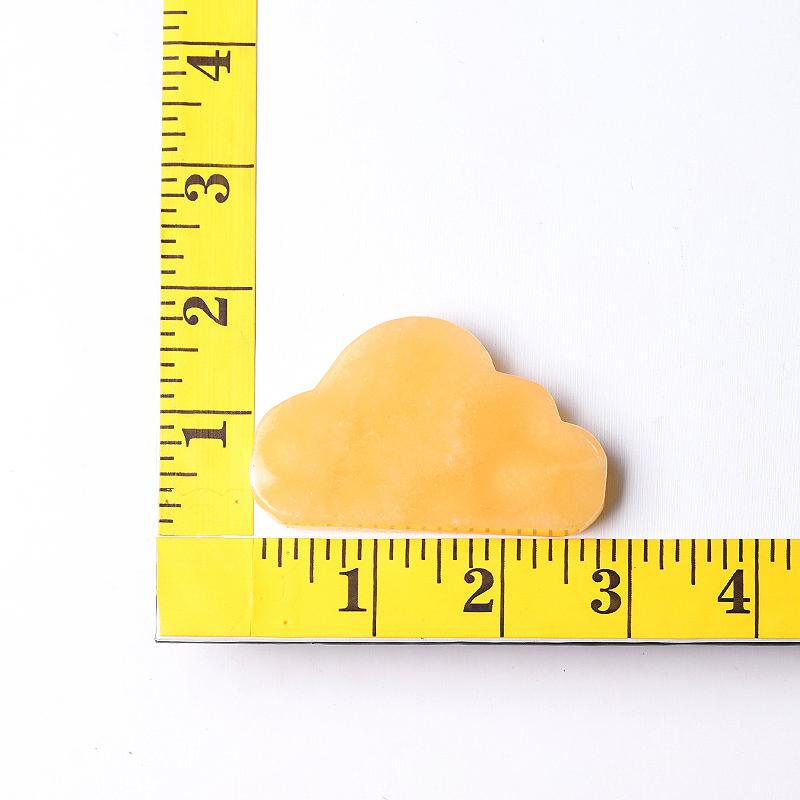 2.8" Yellow Jade Cloud Crystal Carvings Wholesale Crystals USA