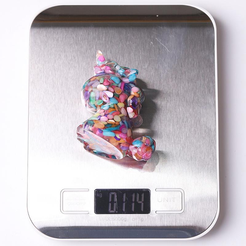 2.5"-3.0" Resin Unicorn Crystal Carvings Wholesale Crystals USA