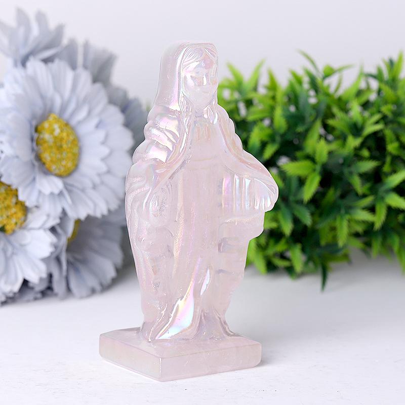 4.8" Aura Angel Sculpture Crystal Carvings Wholesale Crystals USA