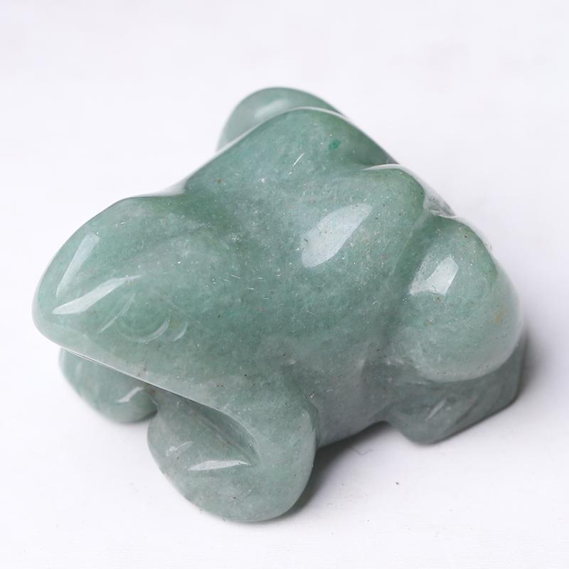 1.5" Frog Crystal Carvings Wholesale Crystals USA
