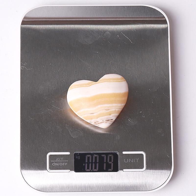 2" Jade Heart Shape Crystal Carvings Wholesale Crystals USA